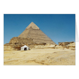 Pyramider Hälsningskort