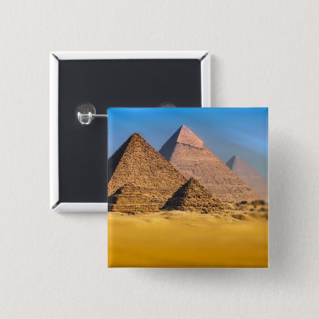 Pyramider Knapp (Framsida & baksida)