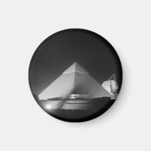 pyramider och sfinkx magnet