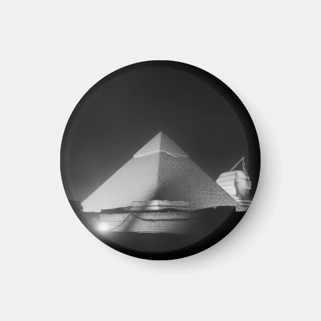 pyramider och sfinkx magnet (Framsidan)