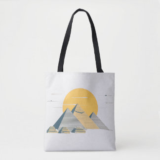 Pyramider och Sol Egypten Women's Bag Tygkasse