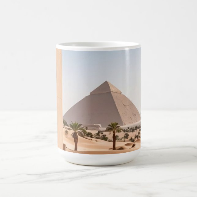 Pyramider & Palmer Kaffemugg (Center)