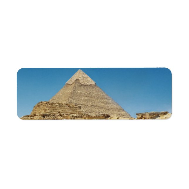 Pyramider Returadress Etikett (Framsidan)