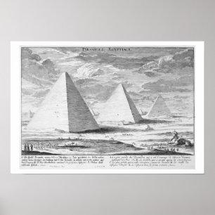 Pyramiderna av egyptenen, pläterar 4 från 'Entwu Poster