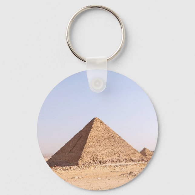 Pyramiderna i Egypten Kaffe Mugg Nyckelring (Framsida)