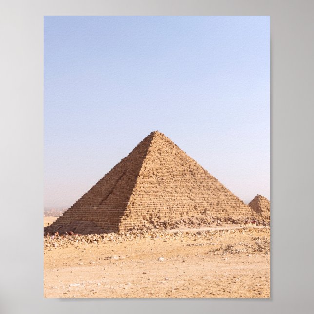 Pyramiderna i Egypten Kaffe Mugg Poster (Framsidan)