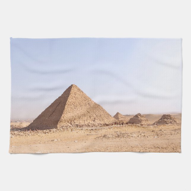 Pyramiderna i Egypten Kökshandduk (Horisontell)