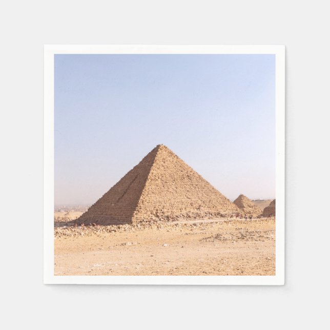 Pyramiderna i Egypten   Pappersservett (Framsidan)