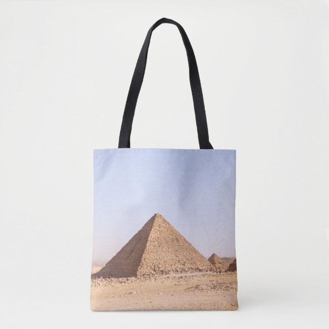 Pyramiderna i Egypten Tygkasse (Framsida)