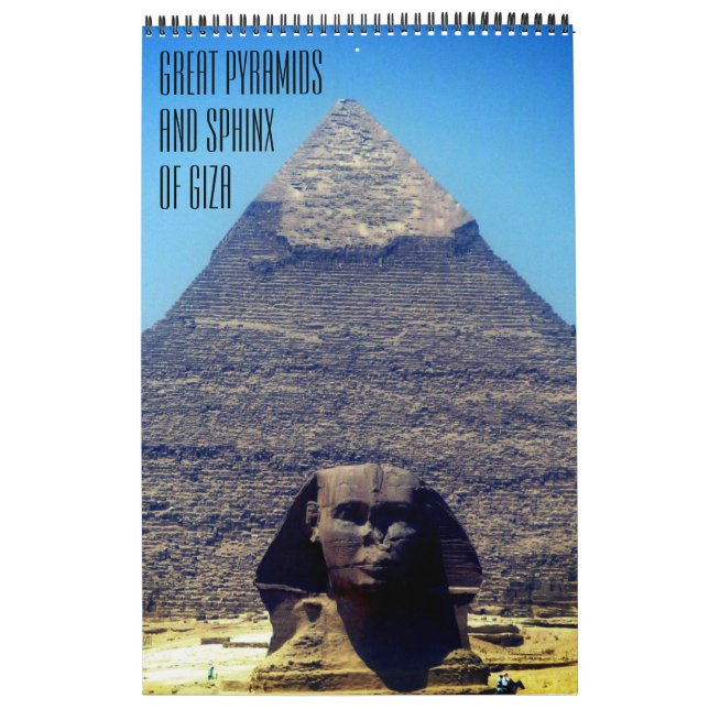 pyramiderna i giza kalender (Omslag)