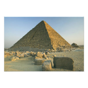 Pyramiderna i Giza, som är nästan 5000 2 Fototryck