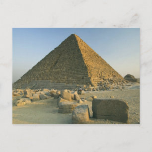 Pyramiderna i Giza, som är nästan 5000 2 Vykort