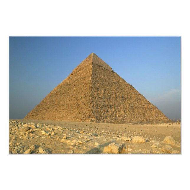 Pyramiderna i Giza, som är nästan 5000 Fototryck (Framsidan)