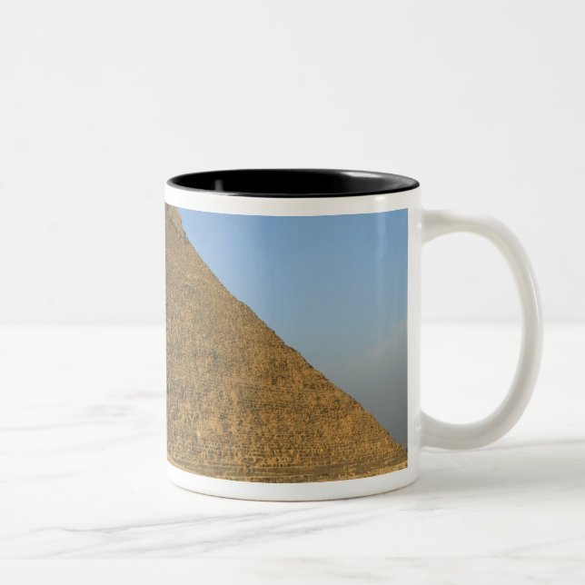Pyramiderna i Giza, som är nästan 5000 Två-Tonad Mugg (Höger)