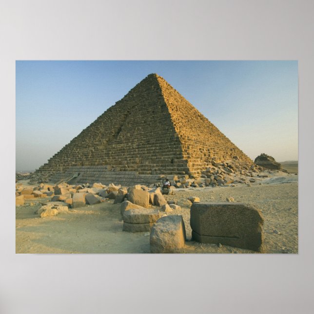 Pyramiderna i Giza, som nästan är 5 000 2 Poster (Framsidan)