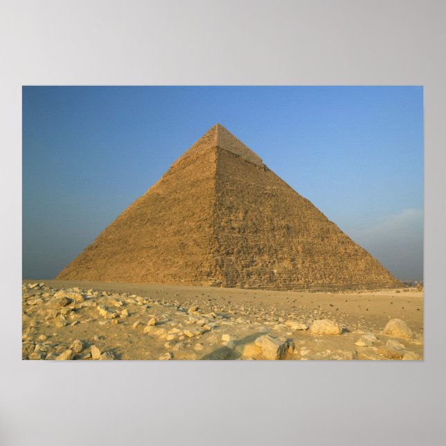Pyramiderna i Giza, som nästan uppgår till 5 000 Poster (Framsidan)