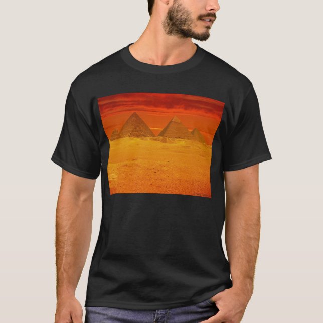 Pyramiderna T Shirt (Framsida)