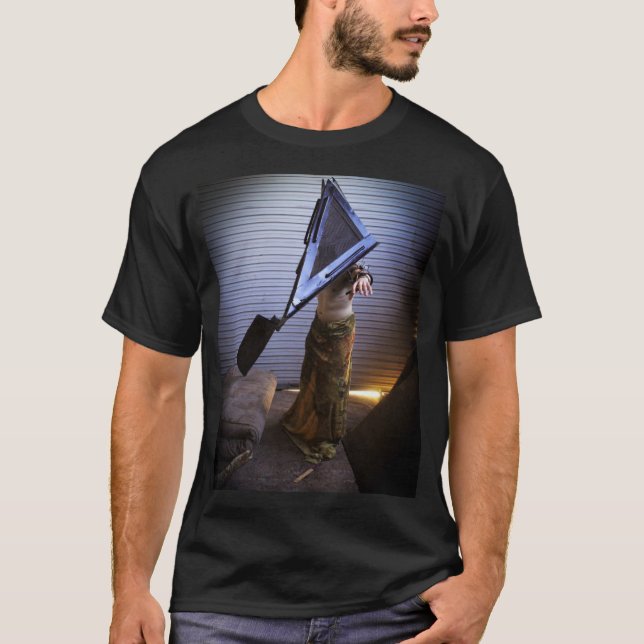 Pyramidhuvud T-shirt (Framsida)