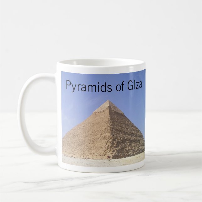 Pyramids av Giza Mugg (Vänster)