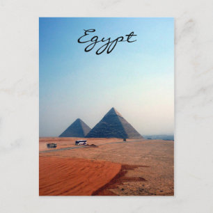 pyramids egypten vykort