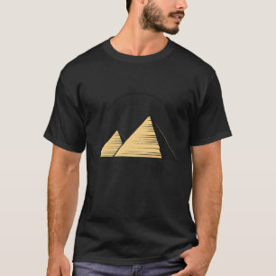 Pyramids-egyptisk egyptisk egyptolog Anubis Egypte T Shirt