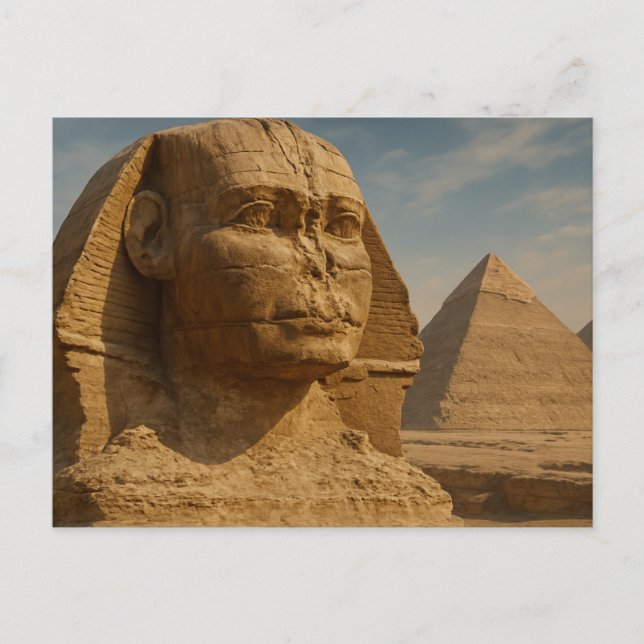 Pyramids Mystique Postcard Art. Vykort (Framsida)