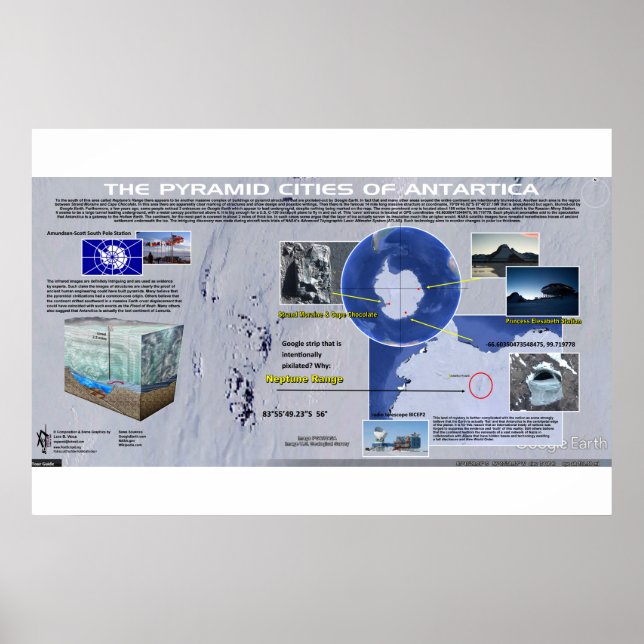 Pyramids of Antarctica 2 Poster (Framsidan)