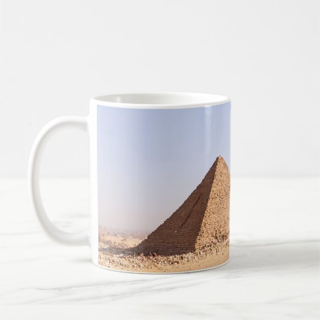 Pyramids of Giza Kaffemugg (Vänster)