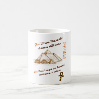 Pyramids of Giza Pharaonic Kaffemugg