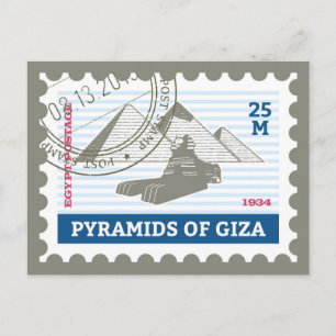 Pyramids of Giza Vykort