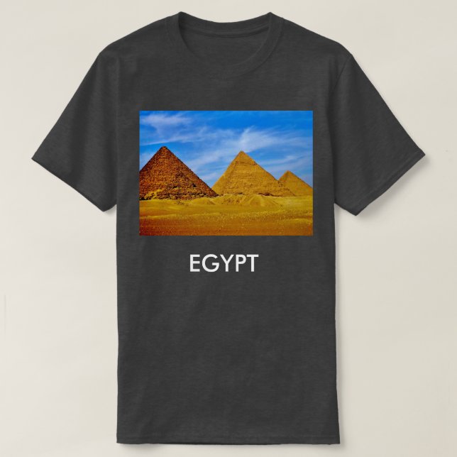 Pyramids vid Giza T-shirt (Design framsida)