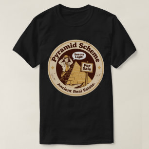 Pyramidspelsrolig arkeologi t shirt