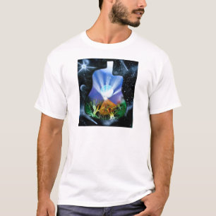 Pyramidsprejmålning med akustiska träd tee
