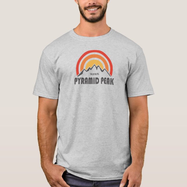 Pyramidtopp T Shirt (Framsida)