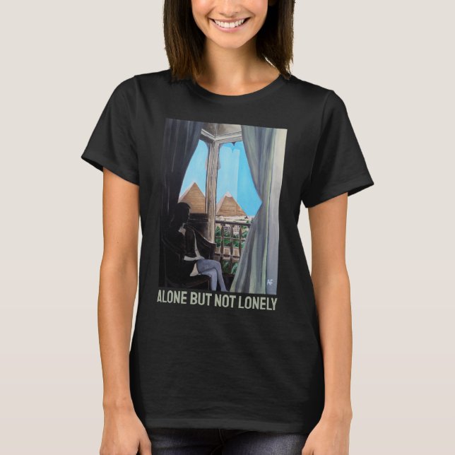 Pyramisa Hotel-målning av Alfred Fox T Shirt (Framsida)