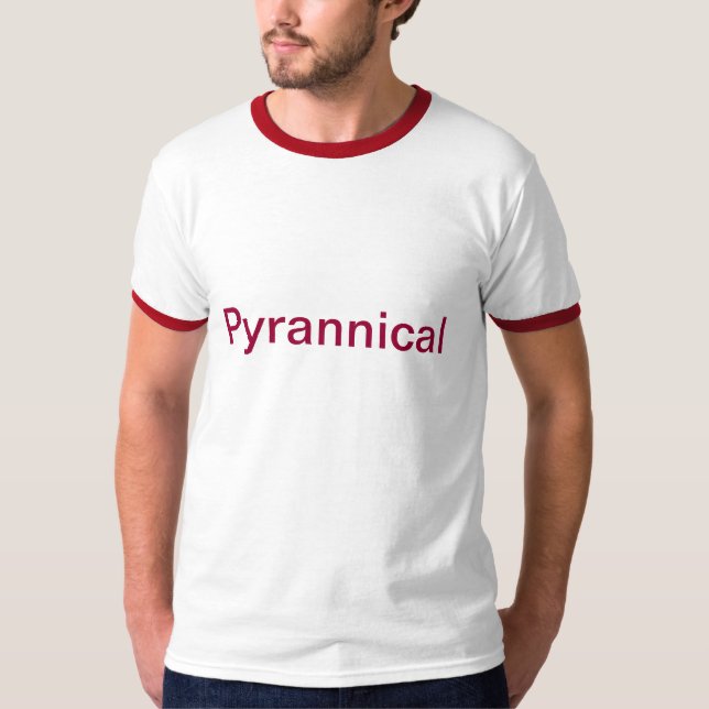 Pyrannisk skjorta tee (Framsida)