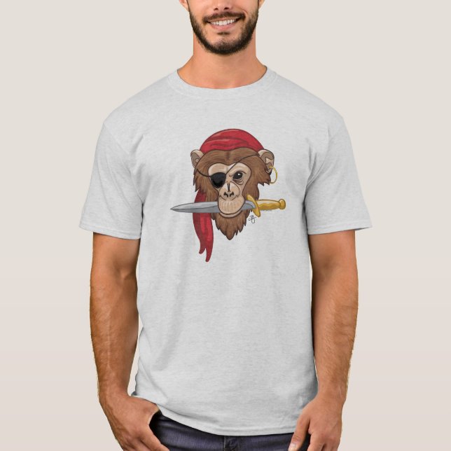 Pyrate apa tee (Framsida)