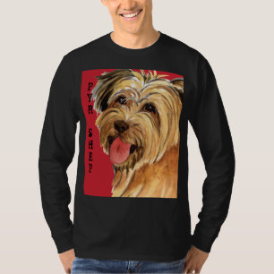 Pyrenean Shepherd Färg Block T-Shirt