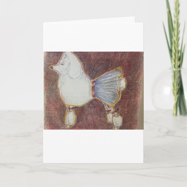 Pyrenéerhund Julkort Hundkort Kort (Framsida)