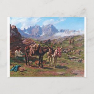 Pyrenéerna av Rosa Bonheur Vykort