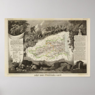 Pyrenées Orles Poster