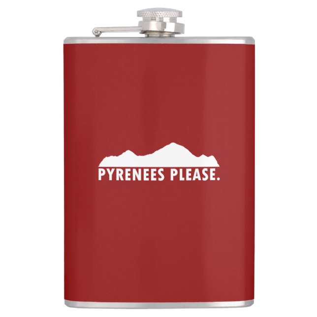 Pyrenées, tack fickplunta (Framsidan)