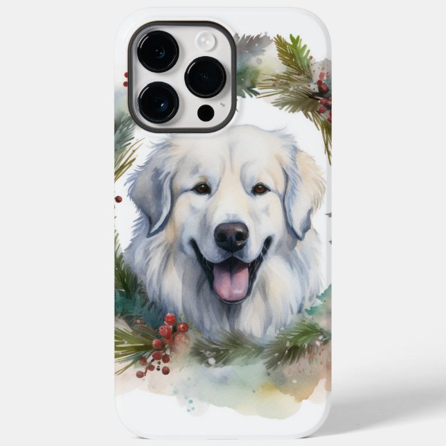Pyreneisk märr julkrans Festiva hunden (Baksida)