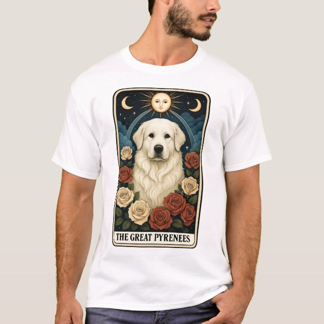 Pyreneiska mastiffen t shirt (Framsida)
