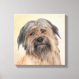 Pyrenémålarfärg - Cute Original Hund Art Canvastryck