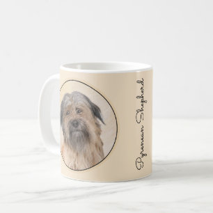 Pyrenémålarfärg - Cute Original Hund Art Kaffemugg