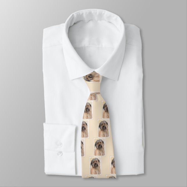 Pyrenémålarfärg - Cute Original Hund Art Slips (Bunden)