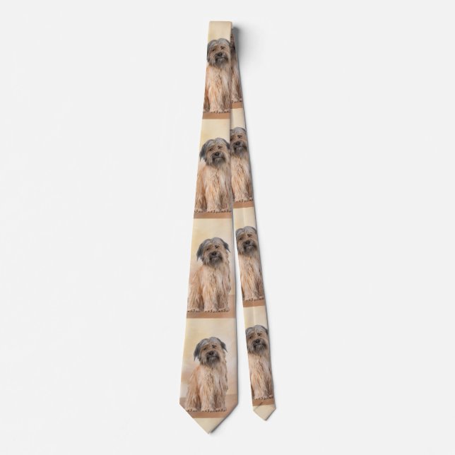 Pyrenémålarfärg - Cute Original Hund Art Slips (Framsida)