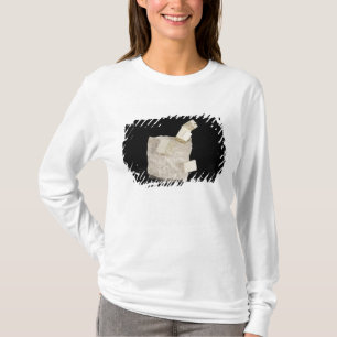 Pyritkristaller i skiffer t-shirt