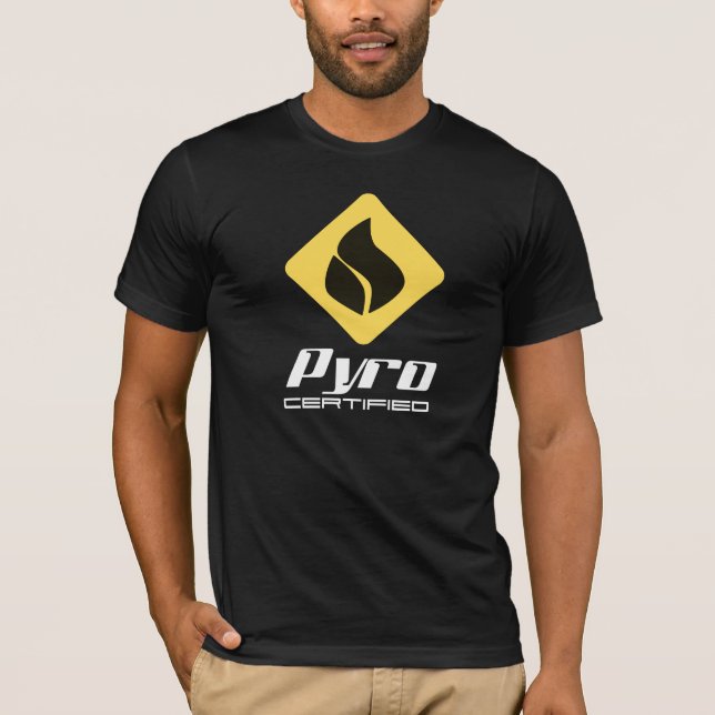 Pyro auktoriserad tee shirt (Framsida)